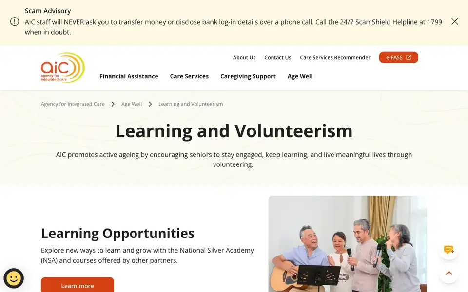 National Silver Academy website homepage, 4 Oct 2026