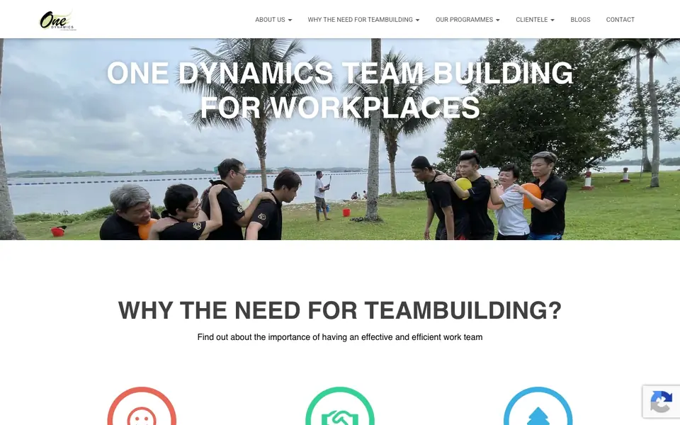 OneDYNAMICS website homepage, 4 Oct 2026