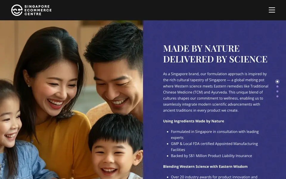Singapore Ecommerce Centre website homepage, 4 Oct 2026