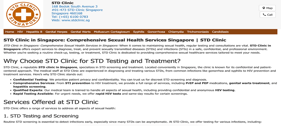 STD Clinic Singapore