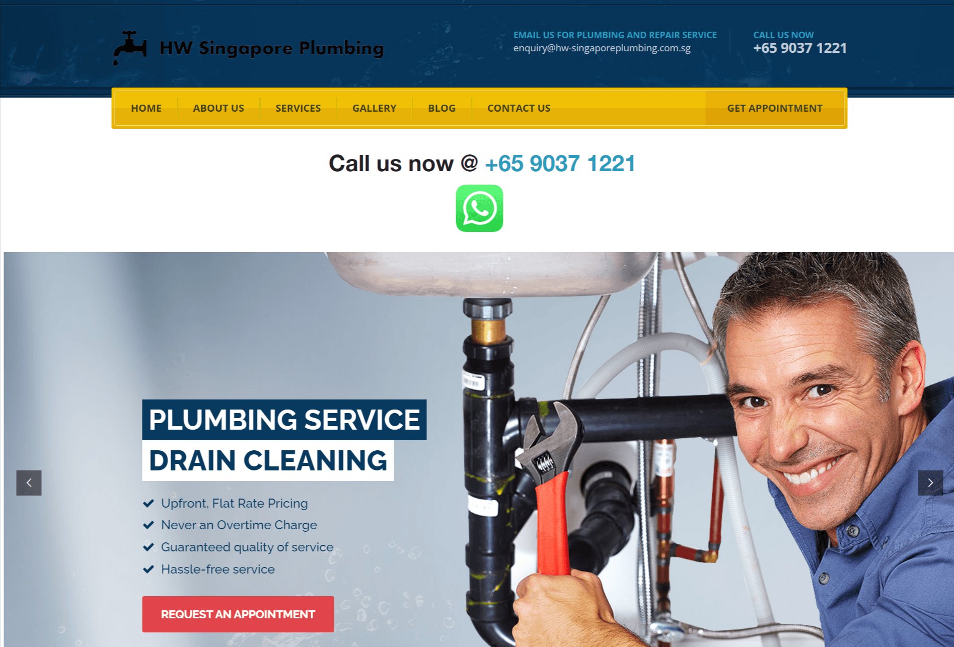 HW Singapore Licensed Plumber